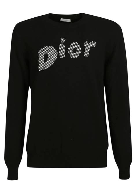 black christian dior sweater|Christian Dior sweater women's.